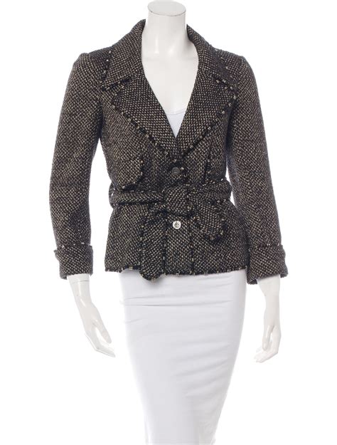 chanel style tweed jacket|Chanel inspired tweed jackets.